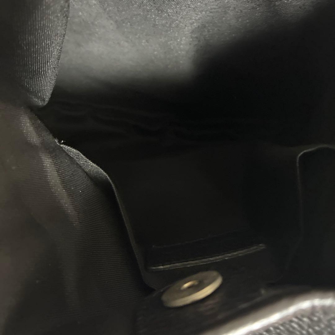 ユナイテッドアローズ　LA UNIQA 黒 ショルダーバッグ