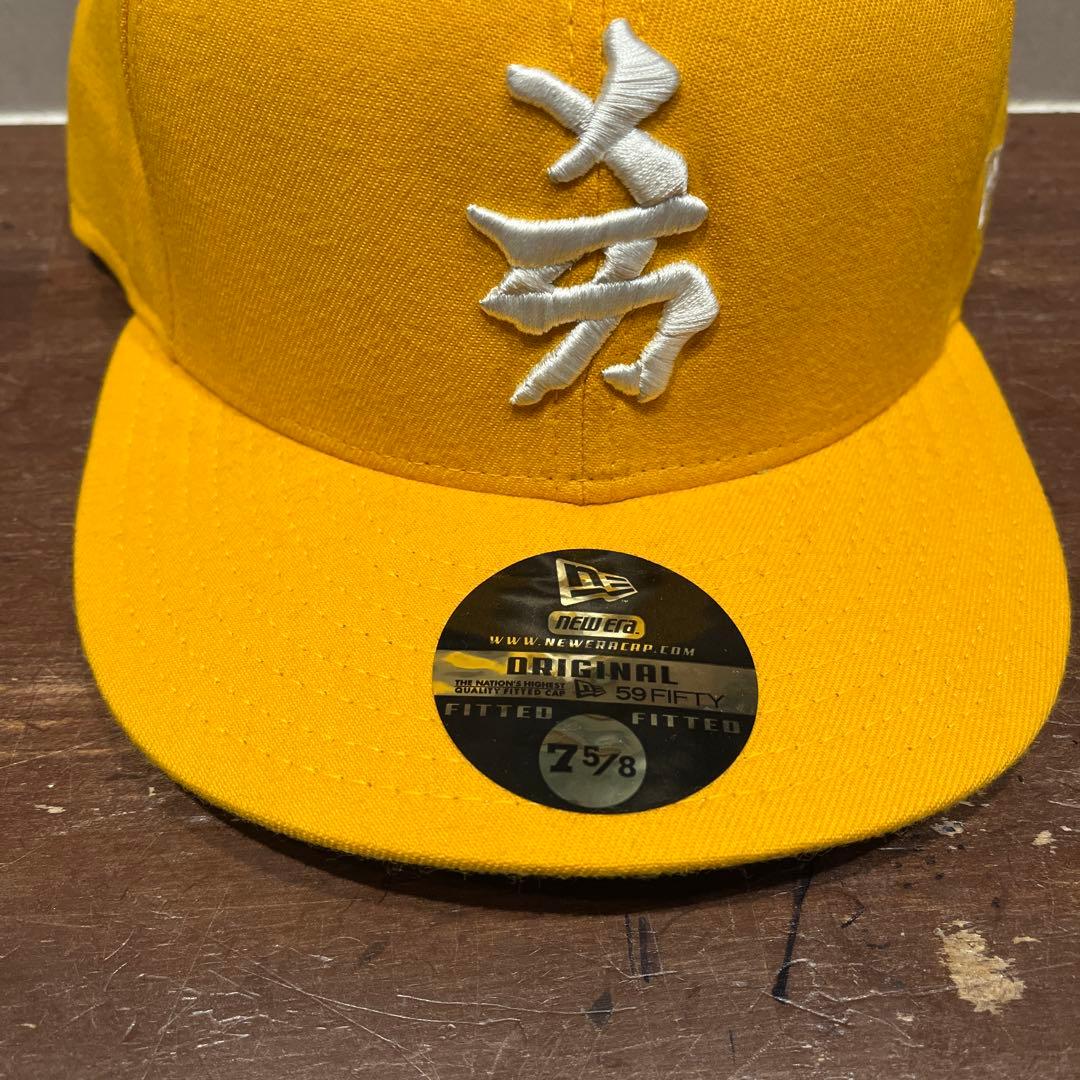 ニューエラ 漢字 NY ヤンキース キャップ 7 5/8 USA製 帽子 レア