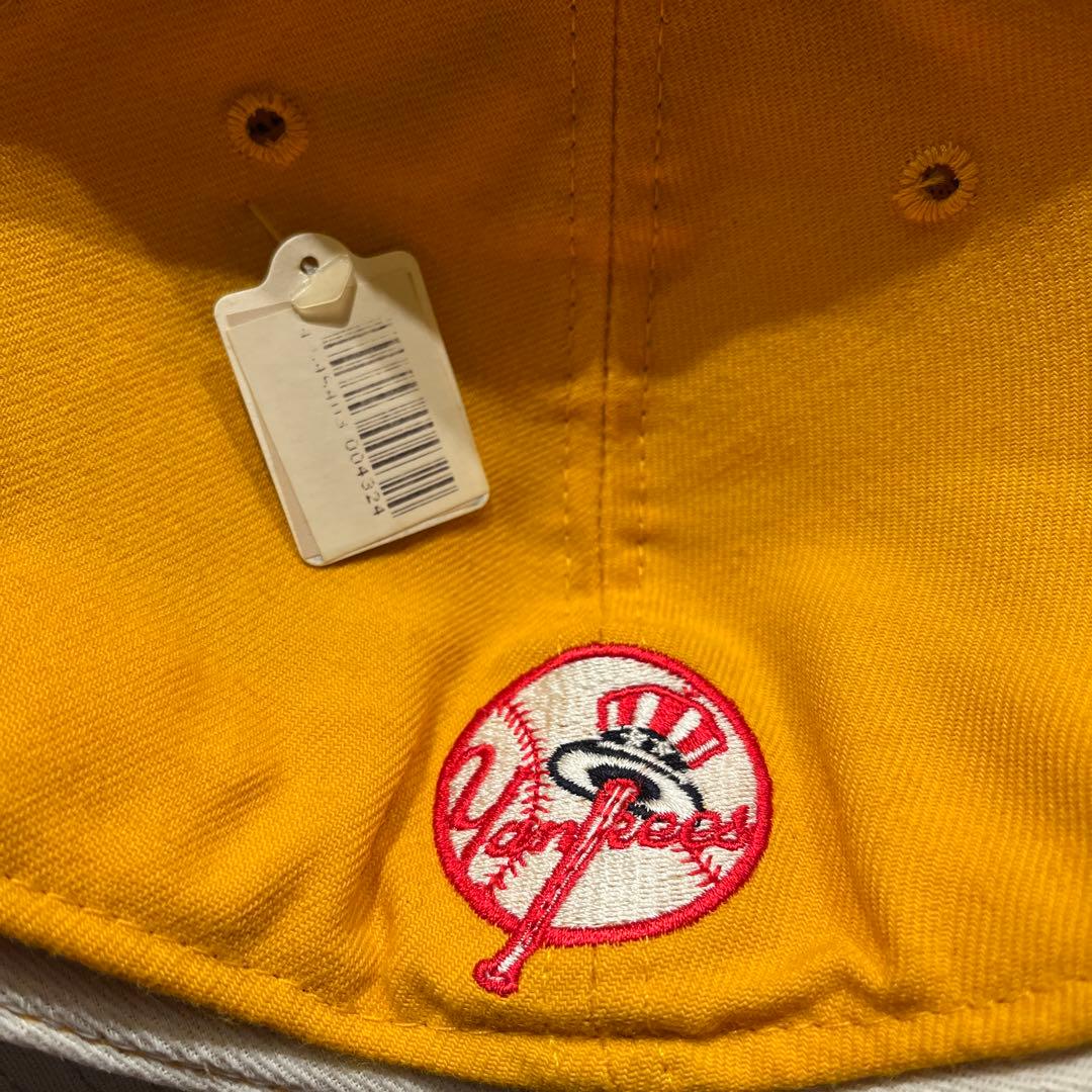 ニューエラ 漢字 NY ヤンキース キャップ 7 5/8 USA製 帽子 レア