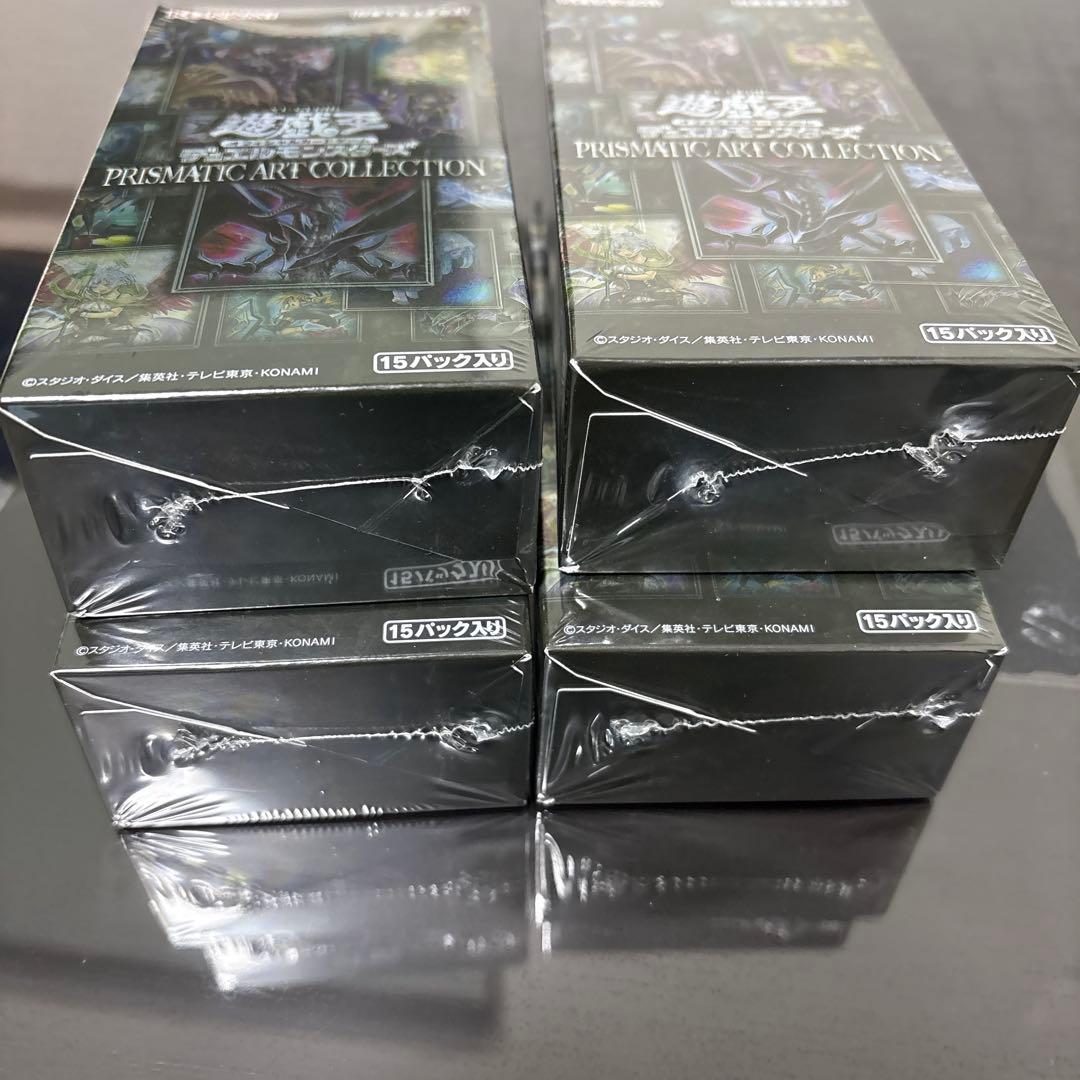遊戯王 PRISMATIC ART COLLECTION 未開封 4BOX