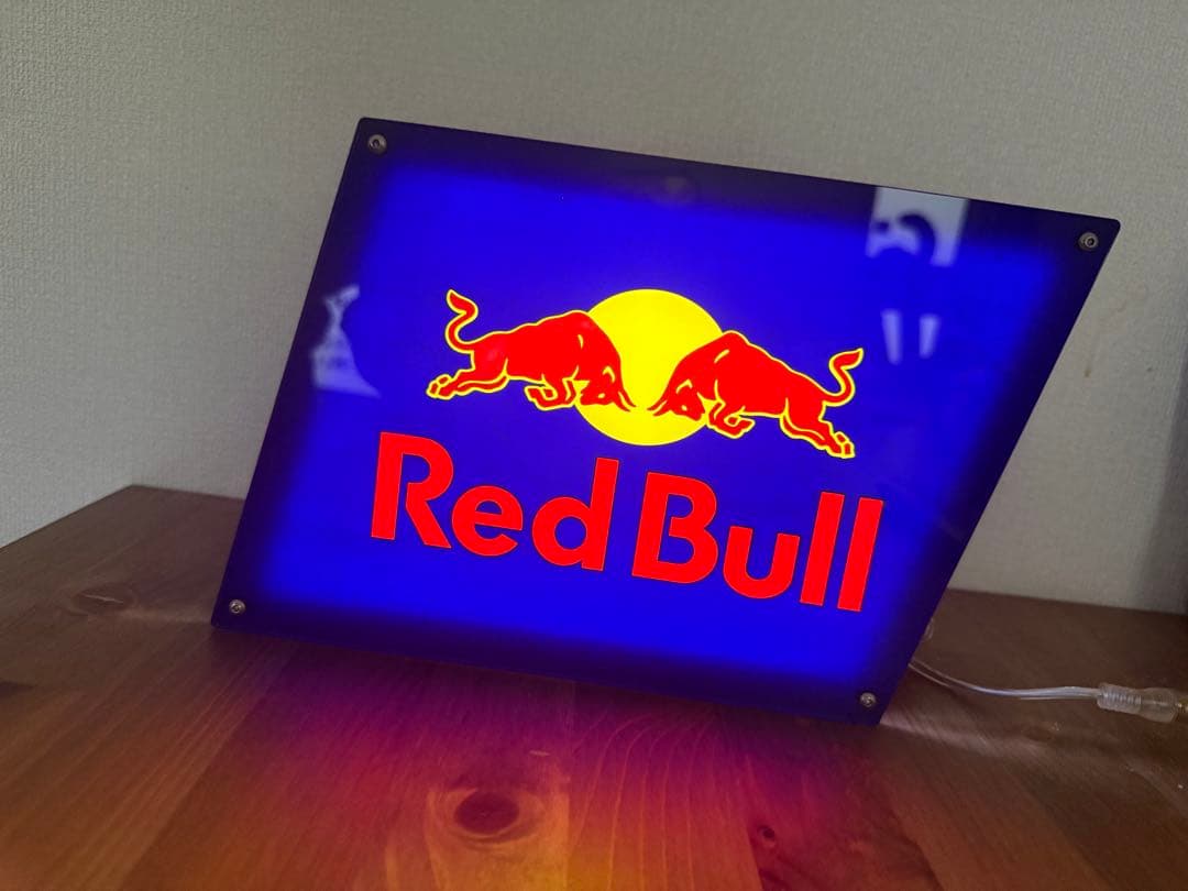 【新品未使用】Red Bull 非売品 LED ライト 照明 ネオンサイン 看板