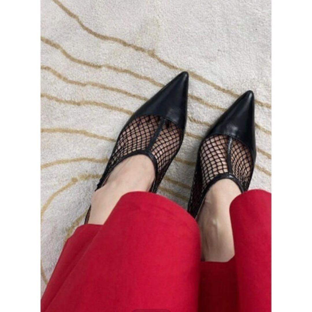 H♡⭐︎MEDI MESH CONVERSION PUMPS アメリ