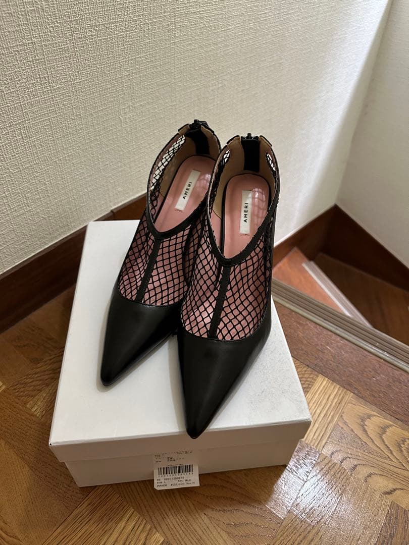 H♡⭐︎MEDI MESH CONVERSION PUMPS アメリ