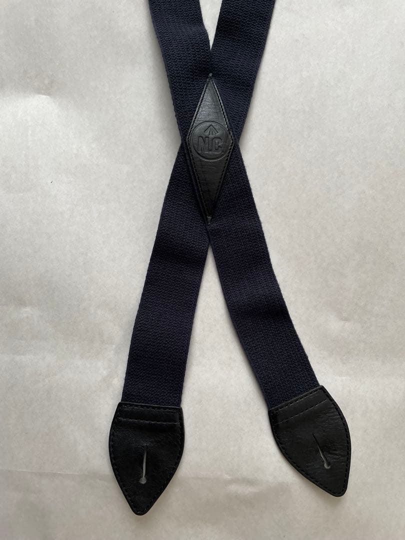Nigel Cabourn US Army サスペンダー ネイビー