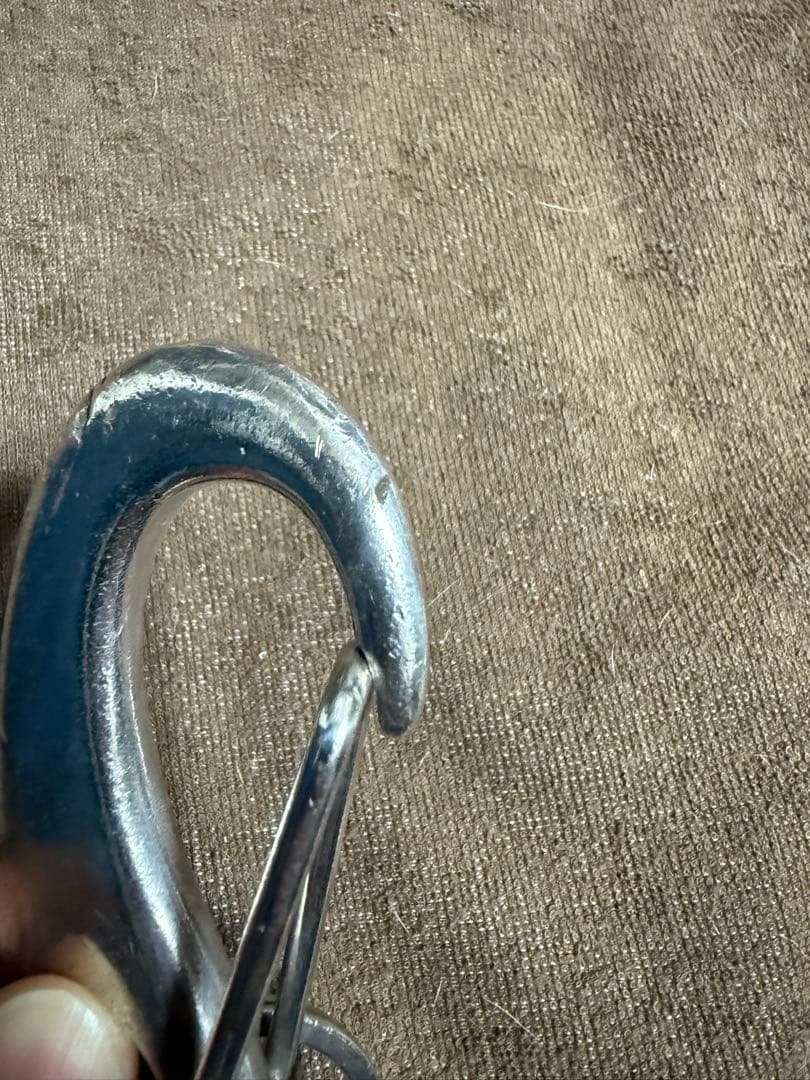 ジャムホームメイド ビッグワン　カラビナ　シルバーキーホルダー　初期型