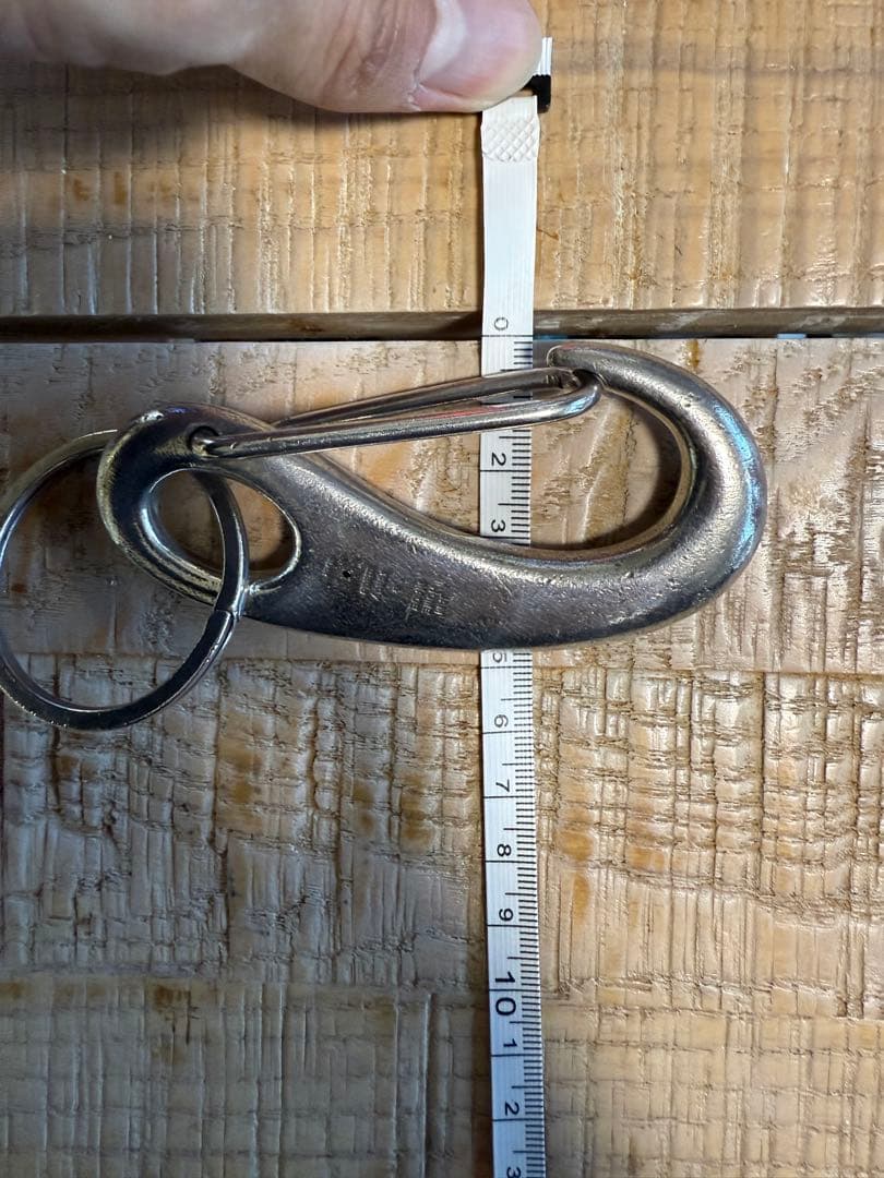 ジャムホームメイド ビッグワン　カラビナ　シルバーキーホルダー　初期型