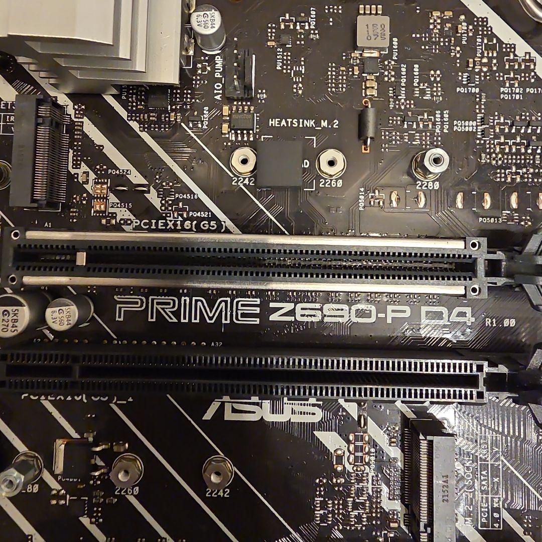 ASUS PRIME Z690-P D4 マザーボード