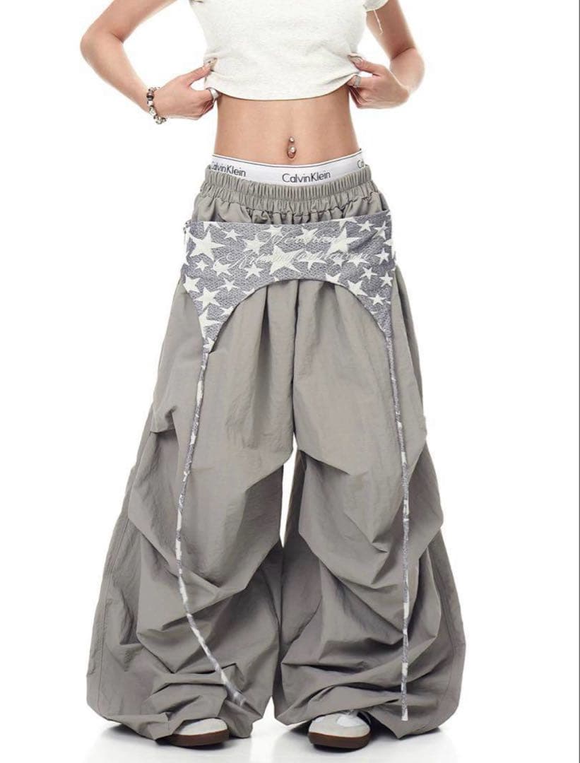 しかのこ M 7/24 BLACKLIST バルーンパンツ