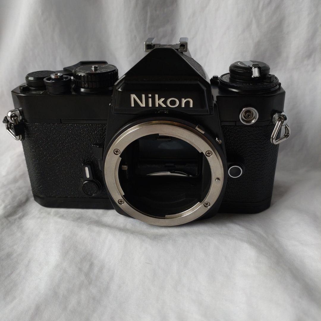 Nikon FE 一眼レフカメラ 35mm 黒　momo24様用