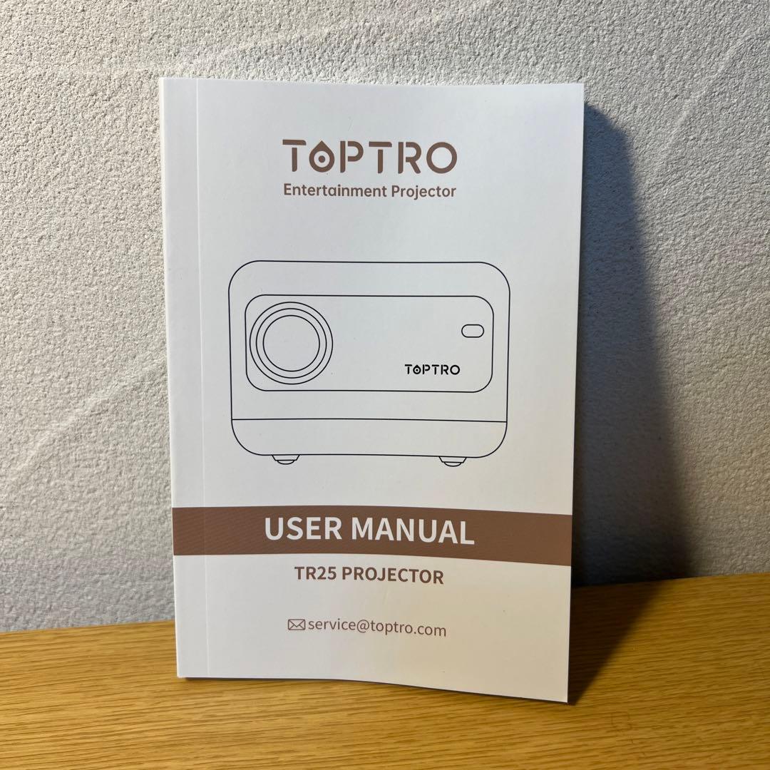 TOPTRO 家庭用　プロジェクター