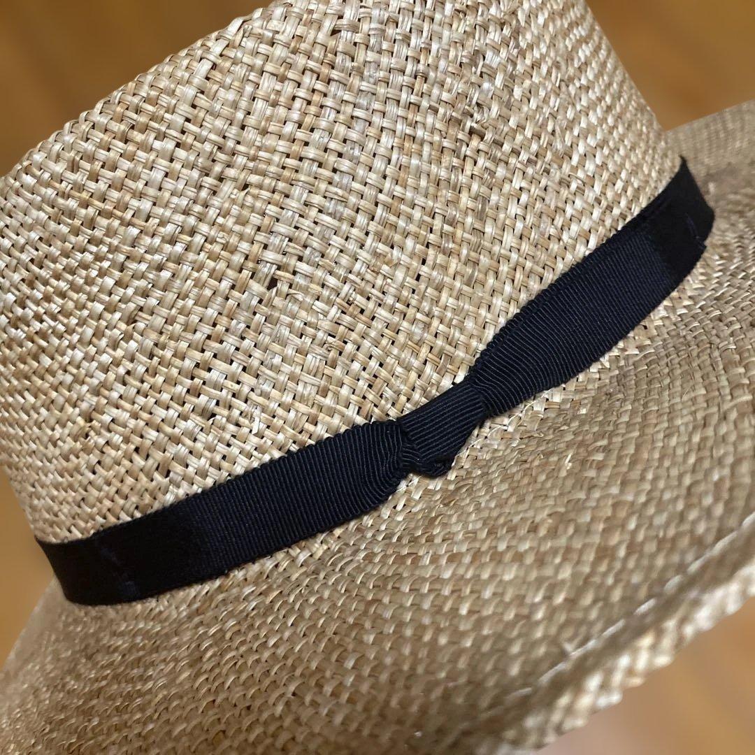 田中帽子店　カンカン帽　ハンナ　バオ草　ポークパイ型　軽量