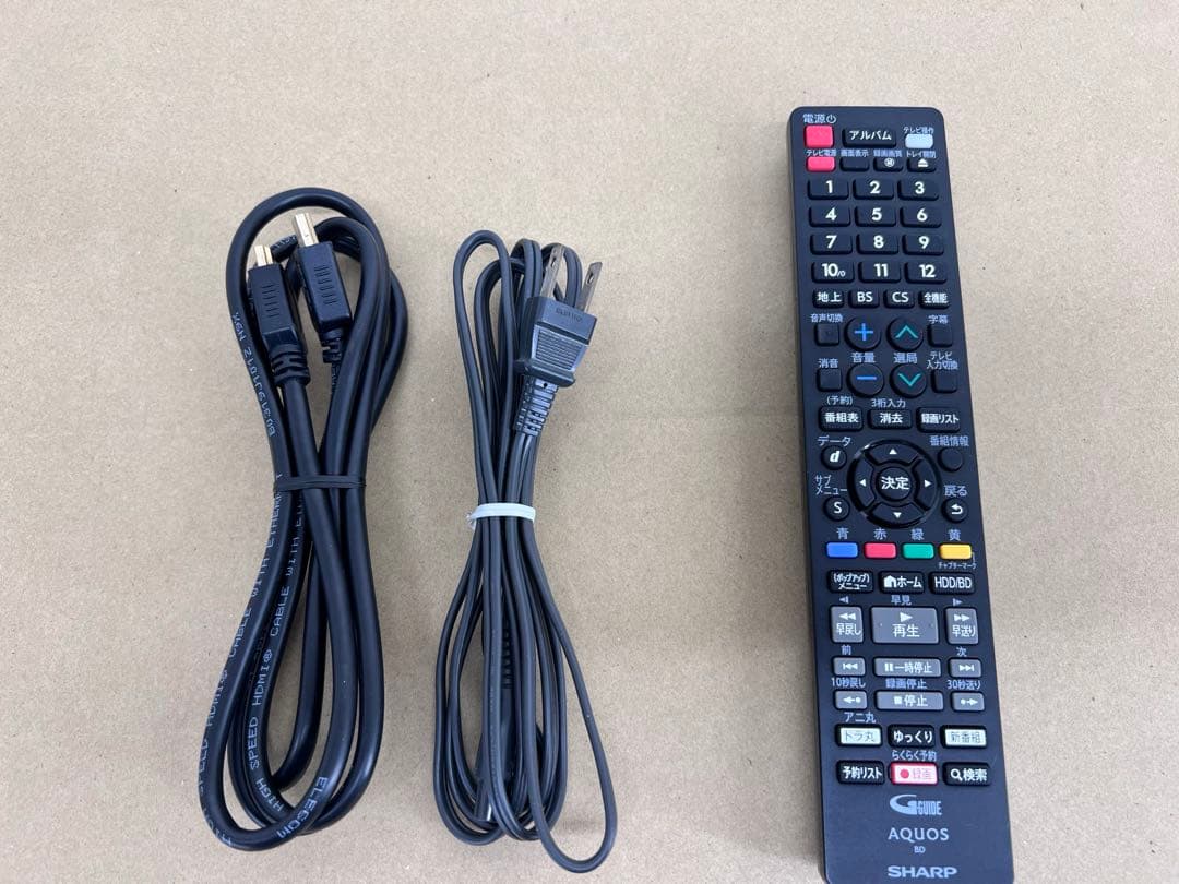 1TB シャープ　AQUOS ブルーレイBD-NW1200