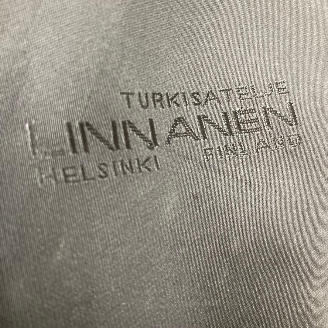 リンナネン【L】高級ファーコート◎ブラック　異素材のダイヤ柄　ロシアンカラクール