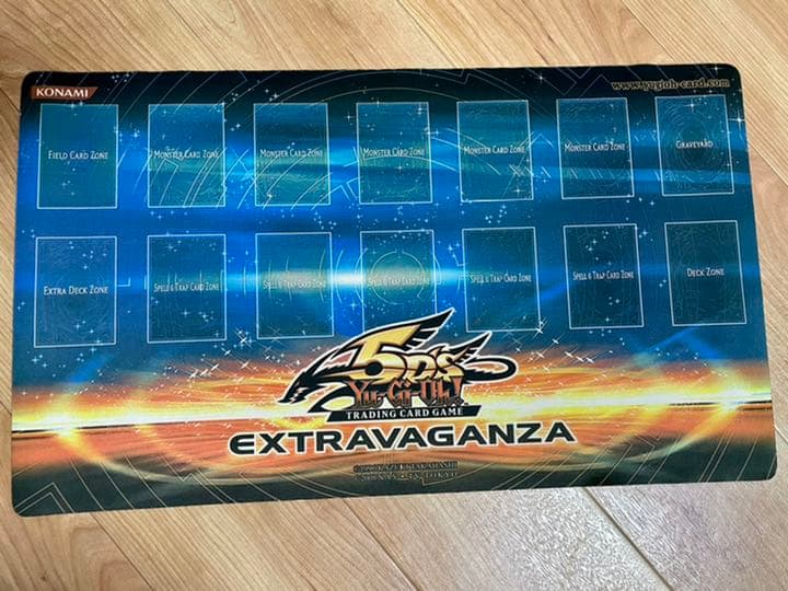 遊戯王 EXTRA VAGANZA 青 プレイマット