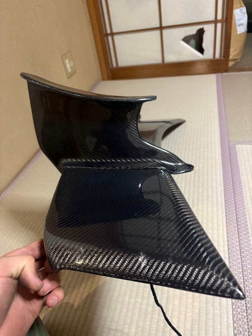 専用品　r35 GTR用カーボンファイバー リアスポイラー　gtウイング