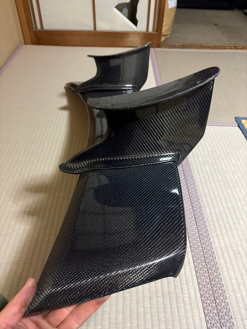 専用品　r35 GTR用カーボンファイバー リアスポイラー　gtウイング