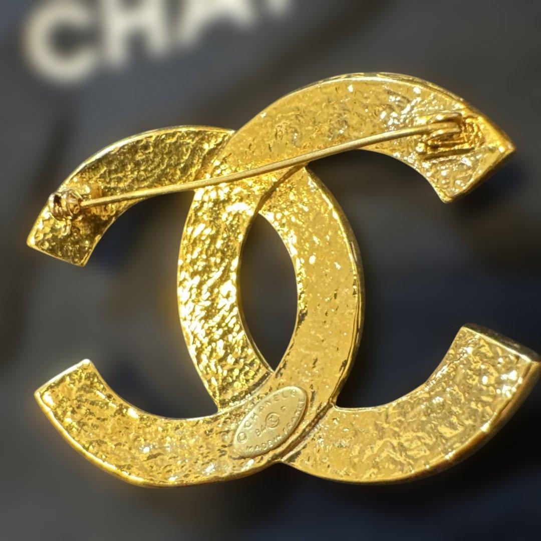 シャネル(Chanel) シャネル ブローチ ココマークメッキゴールドレディース