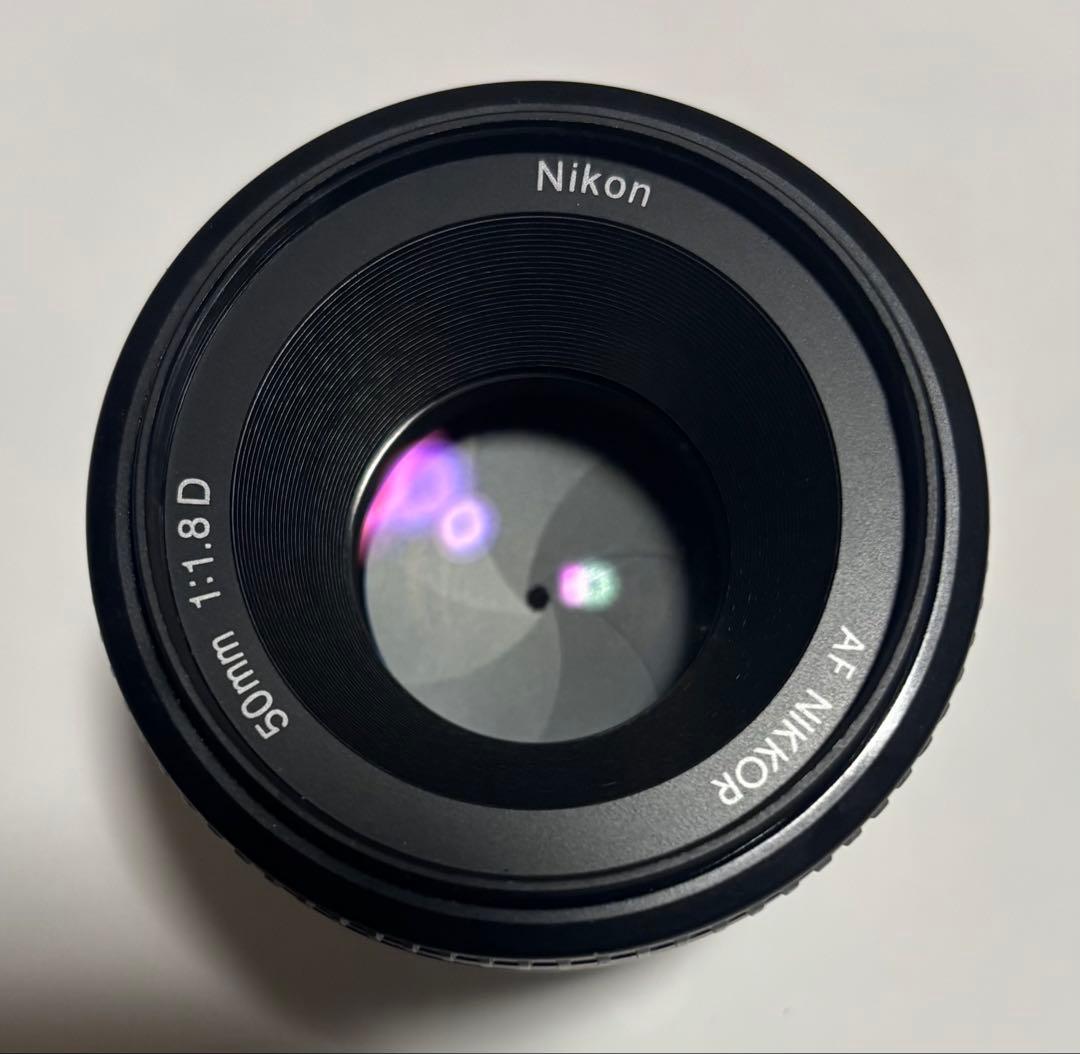 Nikon AF Nikkor 50mm f/1.8D レンズ