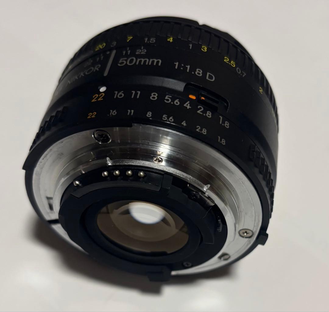 Nikon AF Nikkor 50mm f/1.8D レンズ