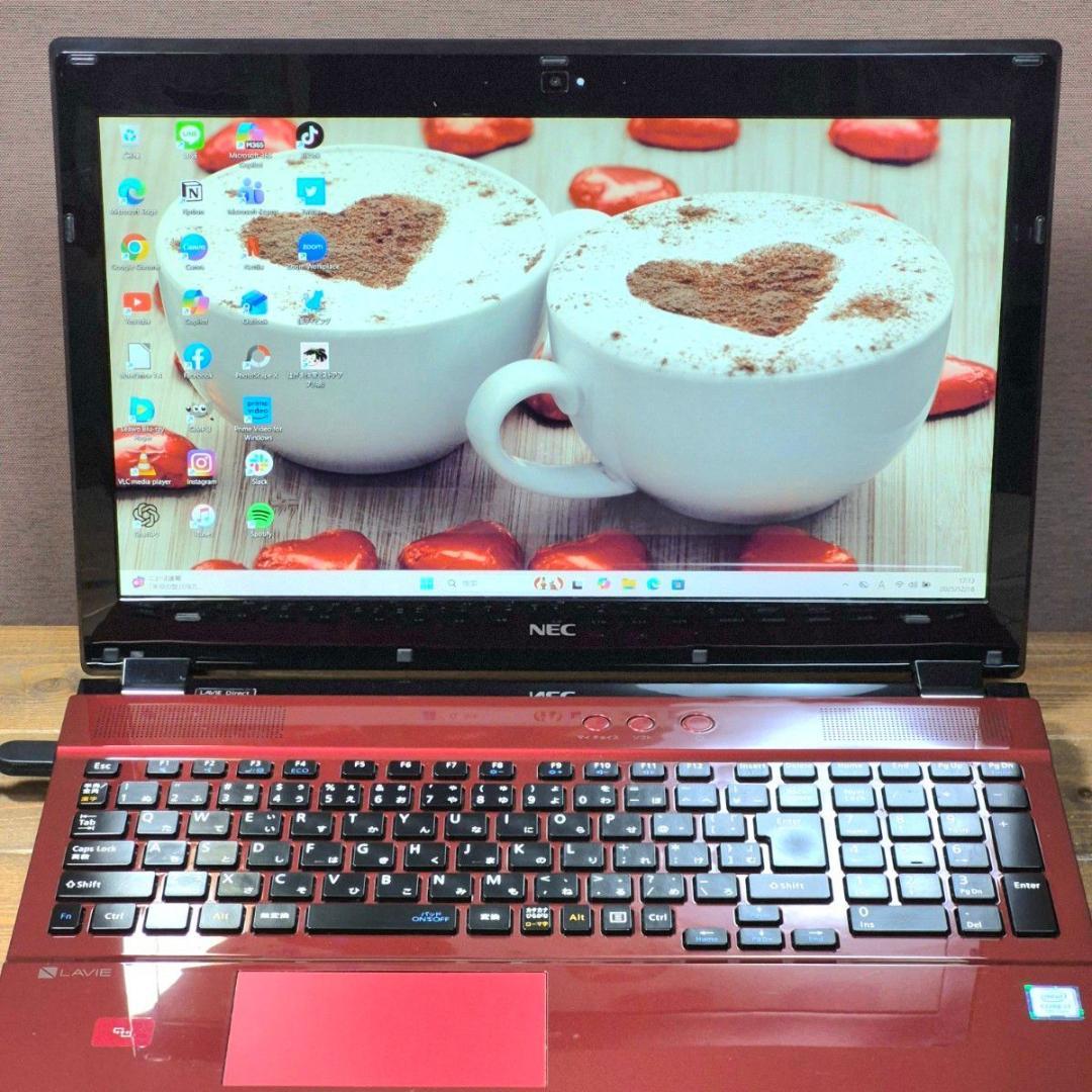 快適ハイスペック！Windows11 薄型 ノートパソコン i7 8GB 233