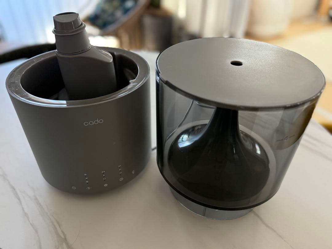 週末限定価格cado 2022年製　加湿器STEM 300 HM-C300グレー