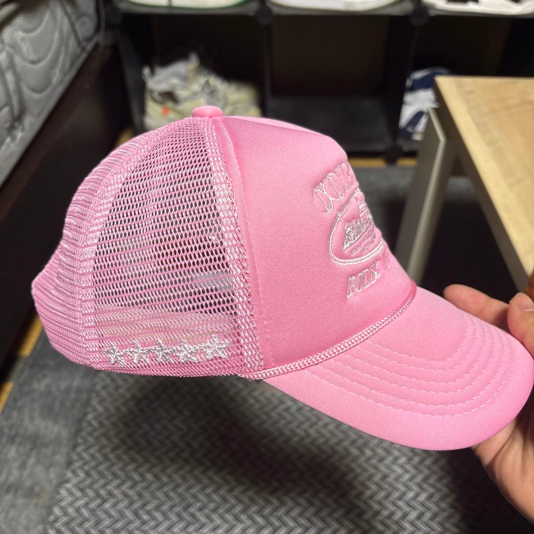 corteiz メッシュキャップ ピンク