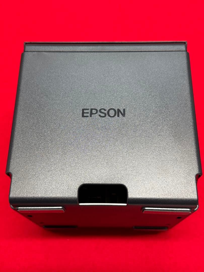 使用極少 EPSON TM-m30Ⅱ-H ブラック レシートプリンター ⑨