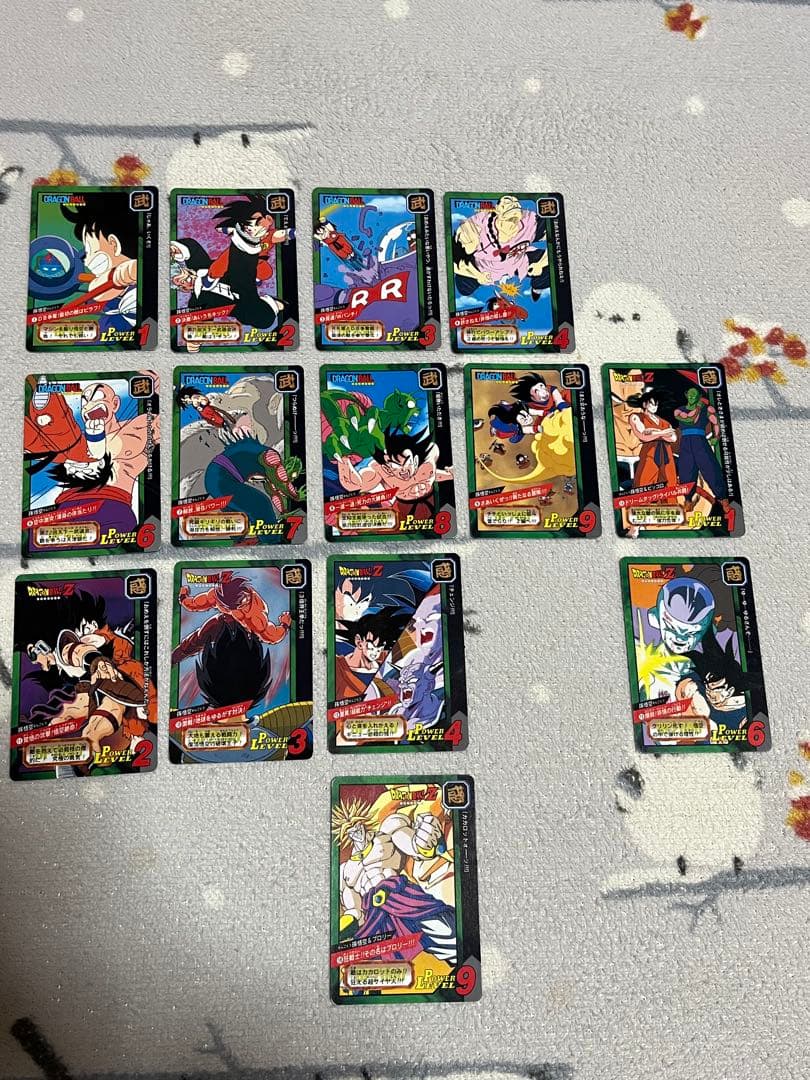 ドラゴンボール カードダス特別弾 ノーマル 54種類(ダブり21枚合計75枚)