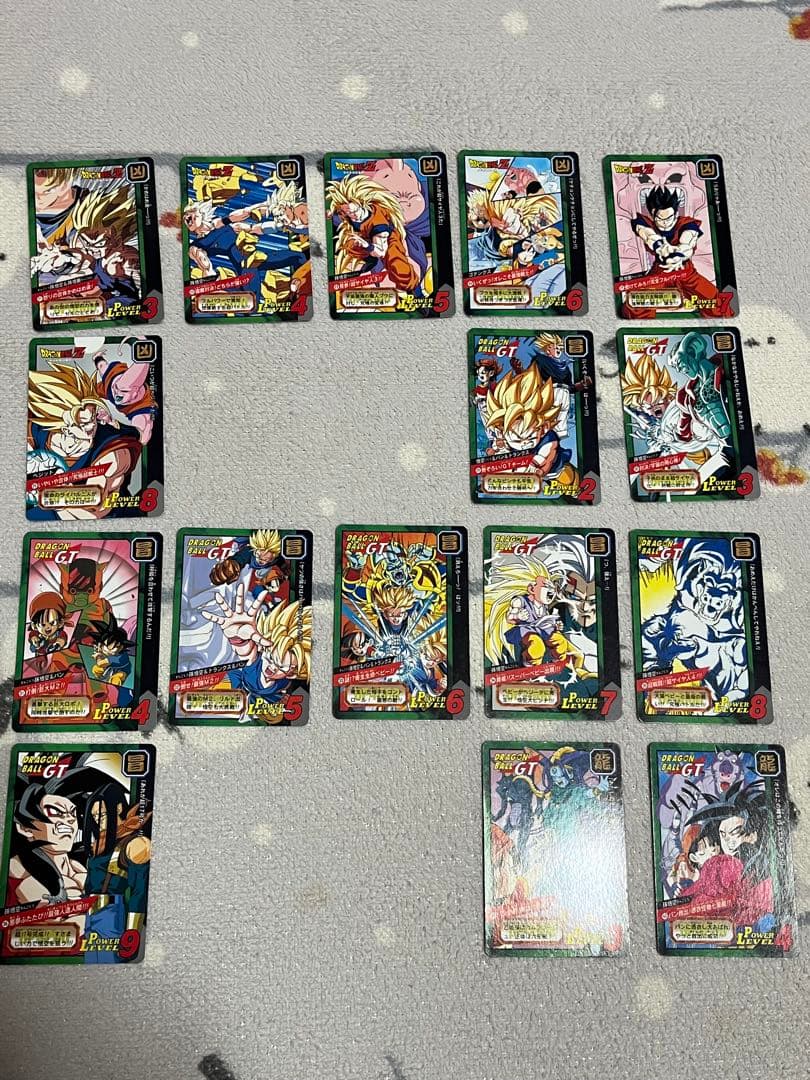ドラゴンボール カードダス特別弾 ノーマル 54種類(ダブり21枚合計75枚)