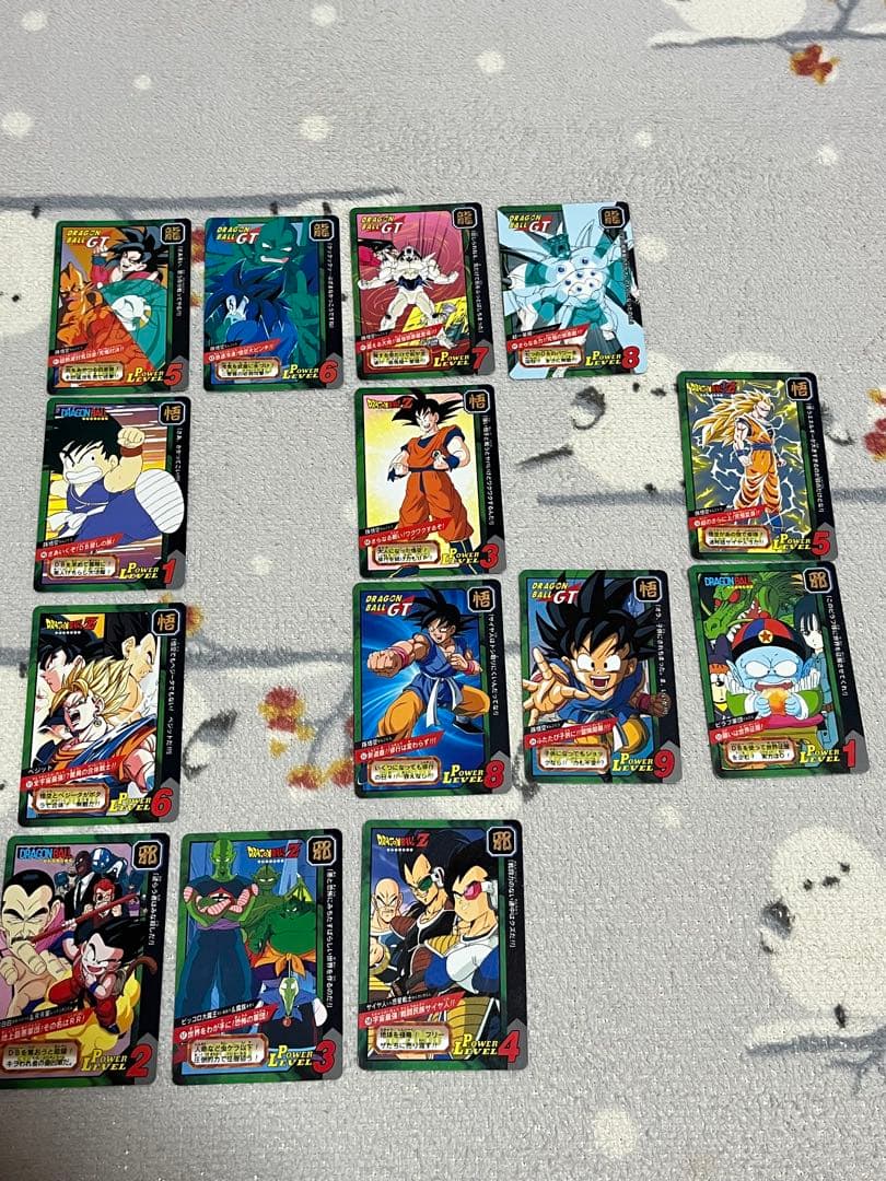 ドラゴンボール カードダス特別弾 ノーマル 54種類(ダブり21枚合計75枚)