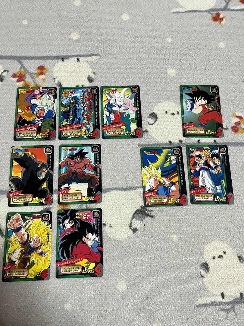 ドラゴンボール カードダス特別弾 ノーマル 54種類(ダブり21枚合計75枚)