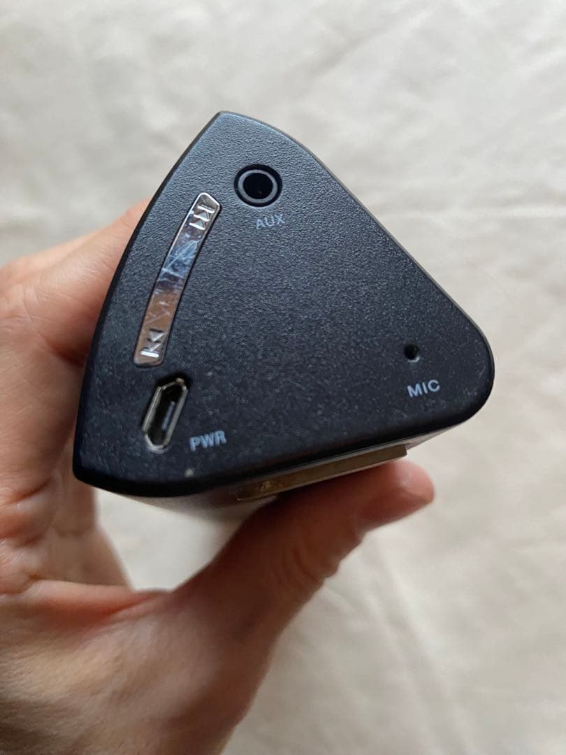 コンパクト スリムスピーカー 黒　Bluetooth ブルートゥース