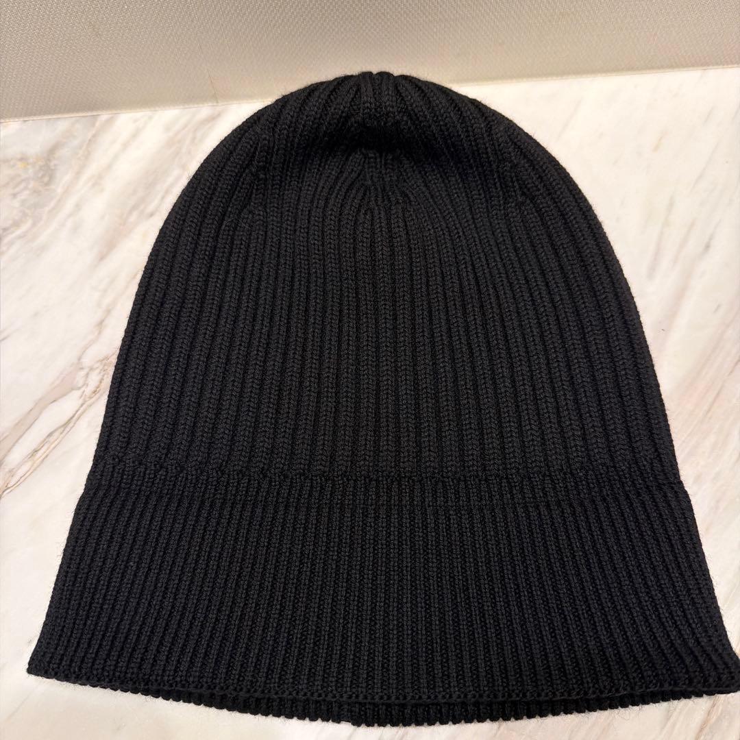 LOEWE ブラック ニット帽