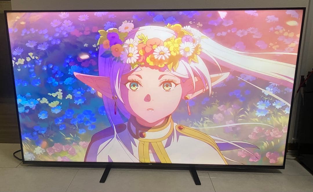 美品　TCL 55V型4K液晶テレビ 55P655 2025年製