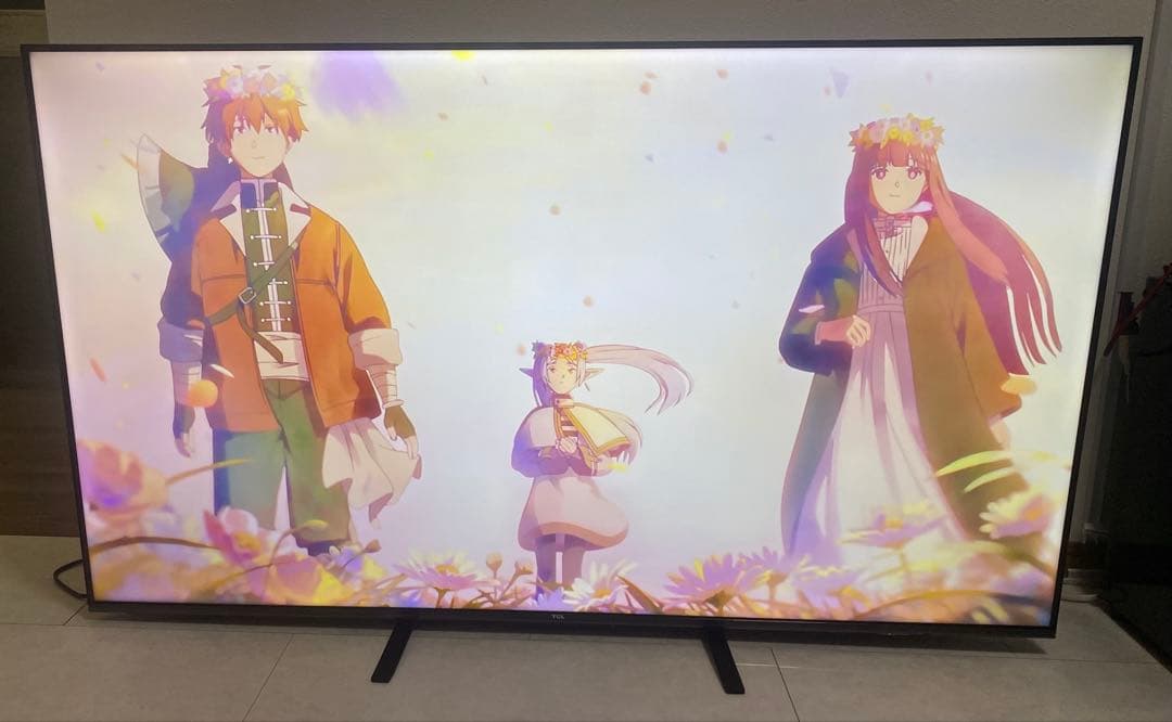 美品　TCL 55V型4K液晶テレビ 55P655 2025年製