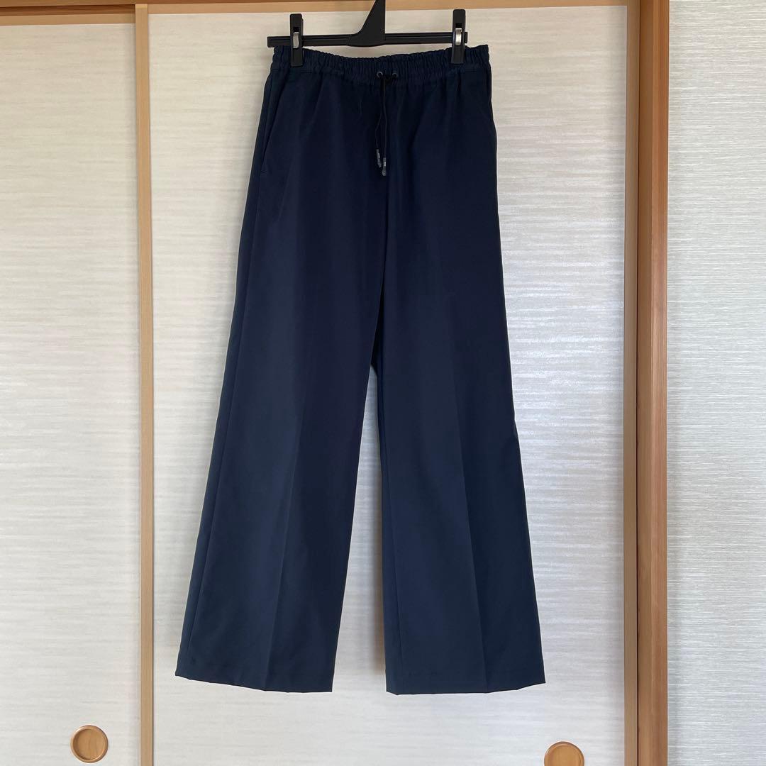HYKE ネイビー ストレートパンツ サイズ1