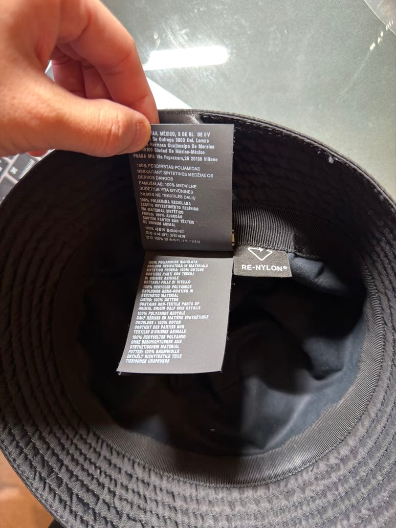PRADA バケットハット Lサイズ RE-NYLON