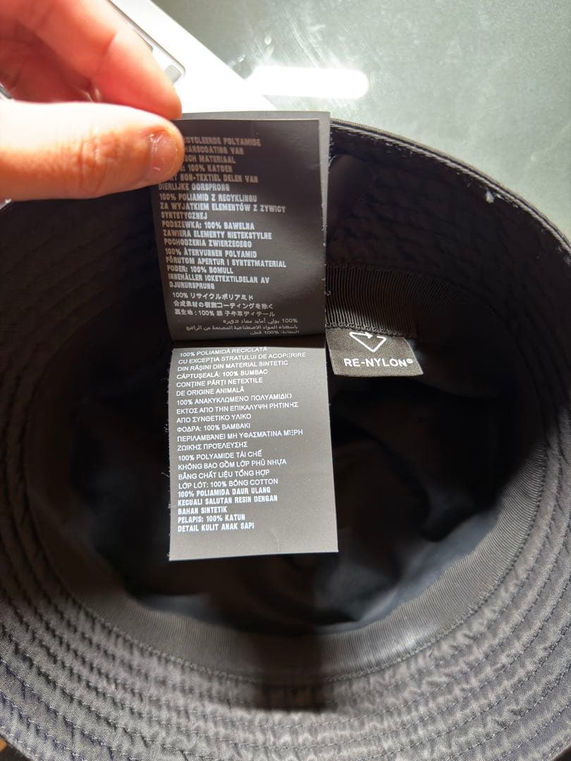 PRADA バケットハット Lサイズ RE-NYLON