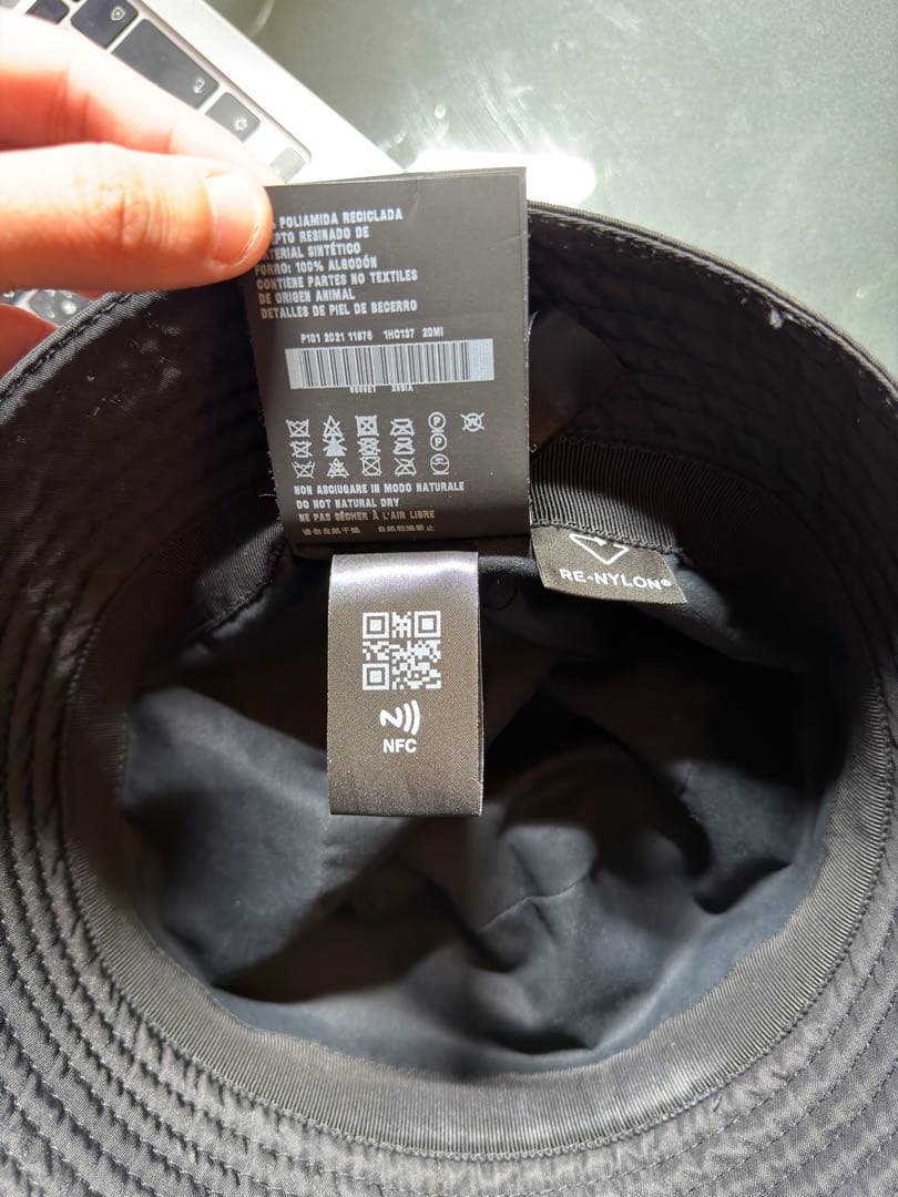 PRADA バケットハット Lサイズ RE-NYLON