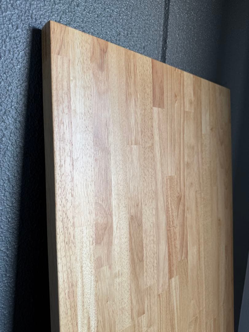 新古品【KANADEMONO】ラバーウッドデスク