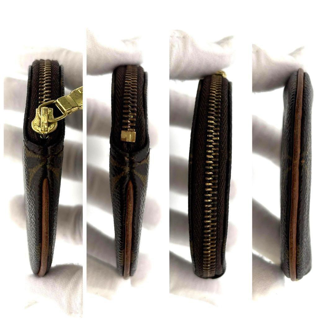 【美品】ルイヴィトン モノグラム ポルト モネ ロン ケース 小銭入れ