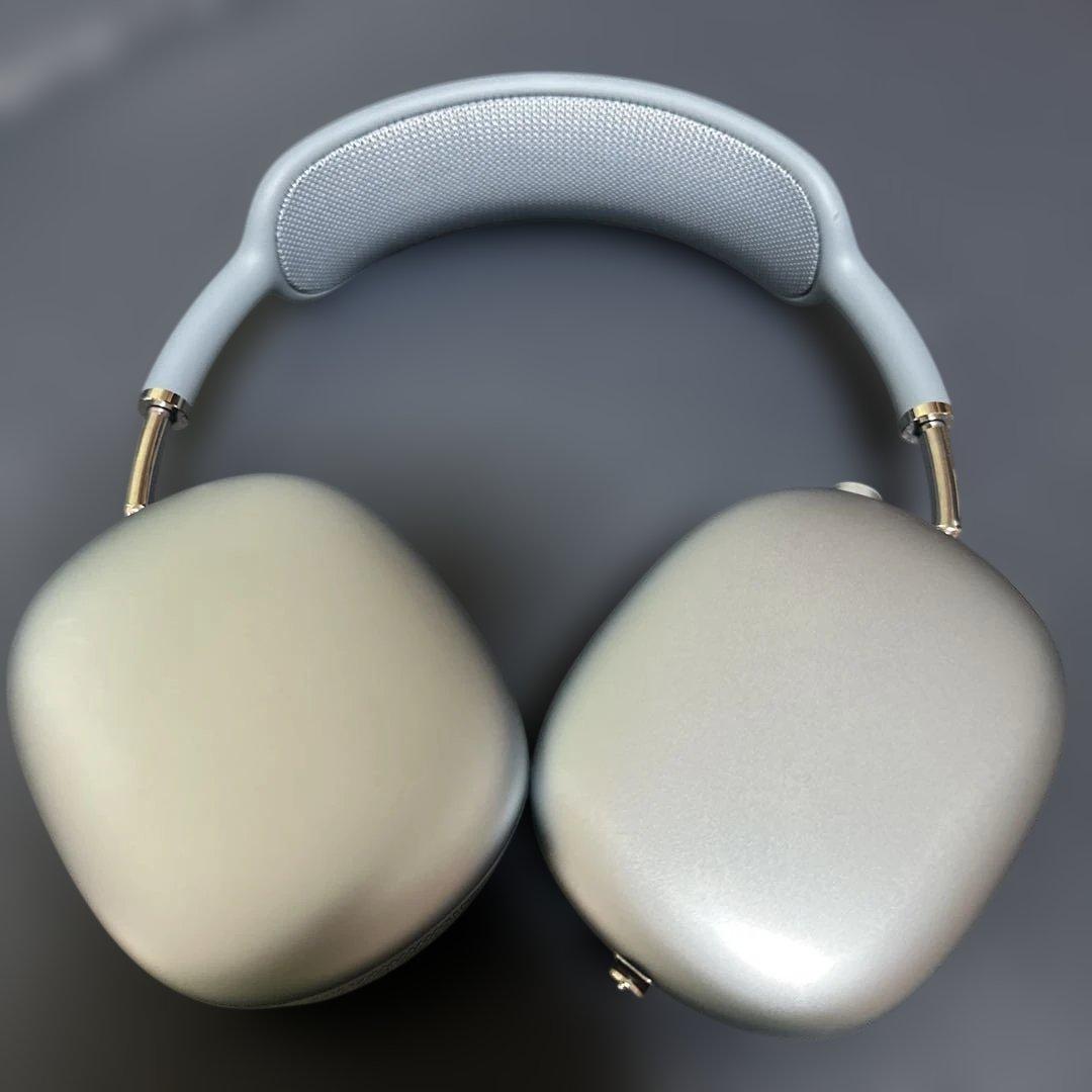 AirPods Max ブルー 本体 イヤークッション付きプラス付属品