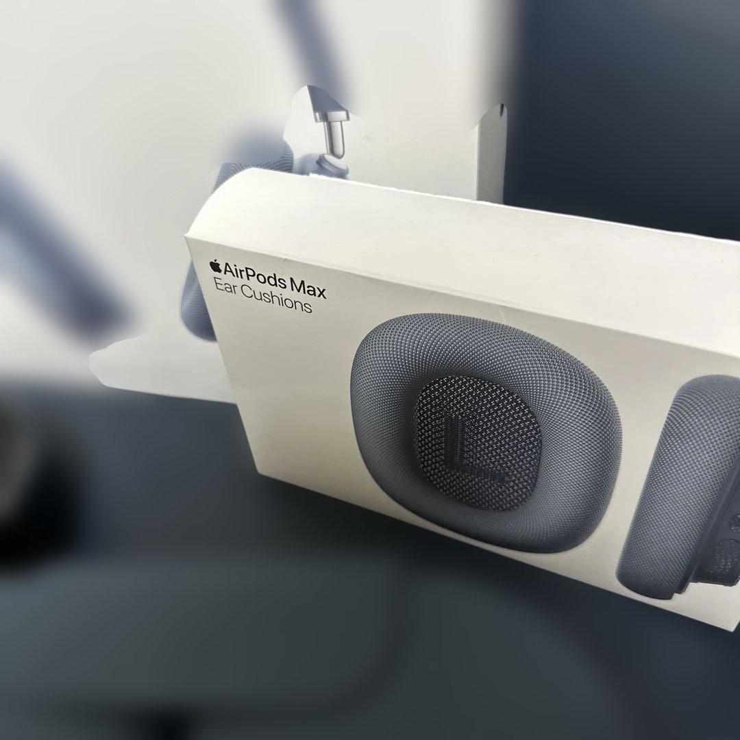 AirPods Max ブルー 本体 イヤークッション付きプラス付属品