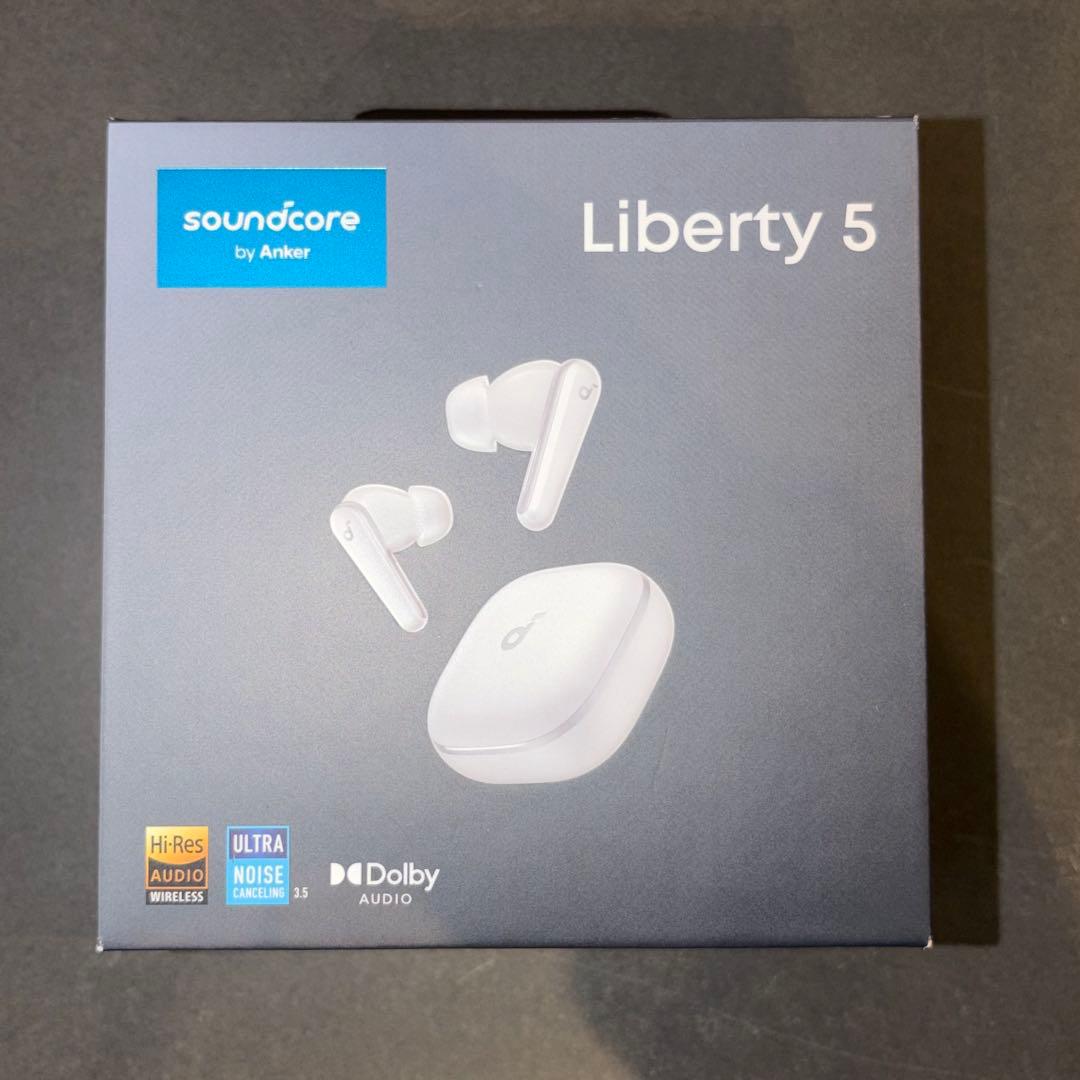 【新品未開封】Soundcore Liberty 5 / ホワイト
