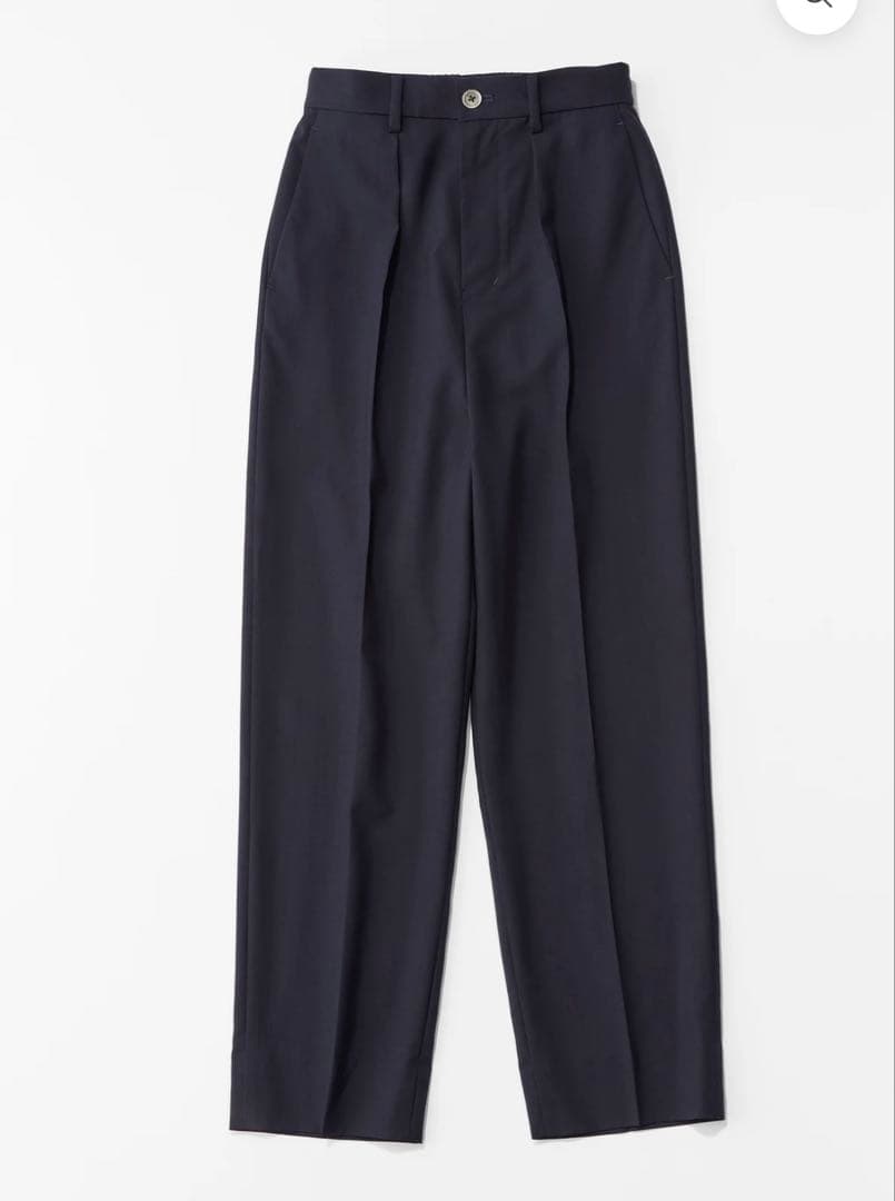 洗える美人なウールパンツ