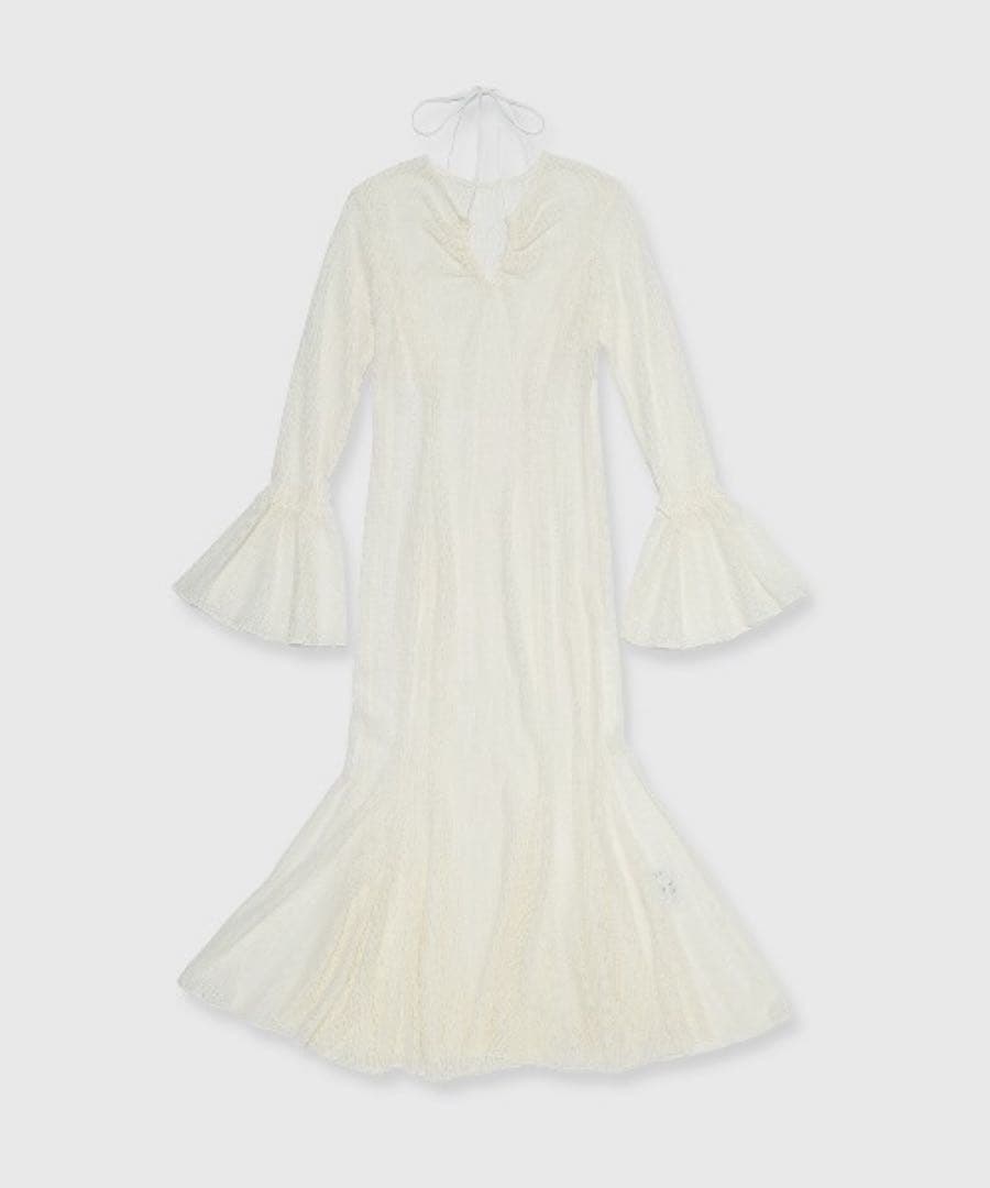 Happy　ジョゼムーン　ベルスリーブレースドレス