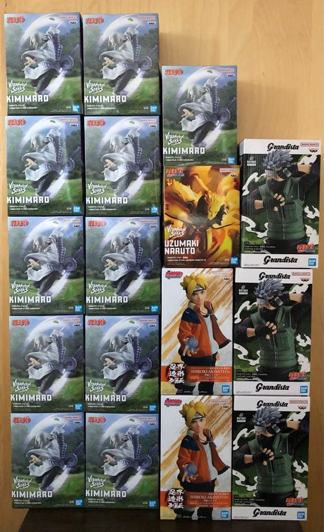 NARUTO アクションフィギュア セット 17個