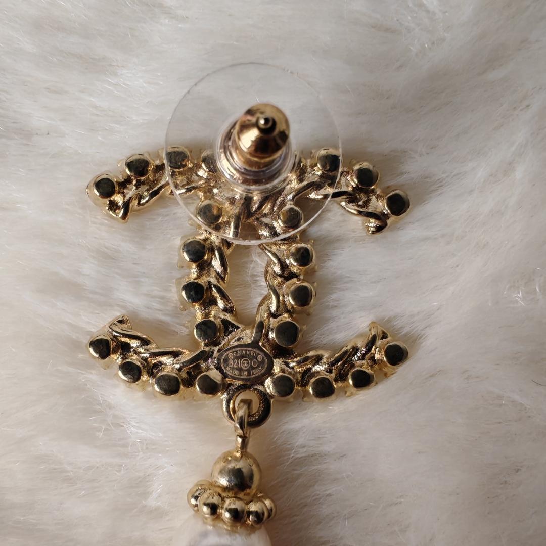 【美品】シャネルCCピアス
