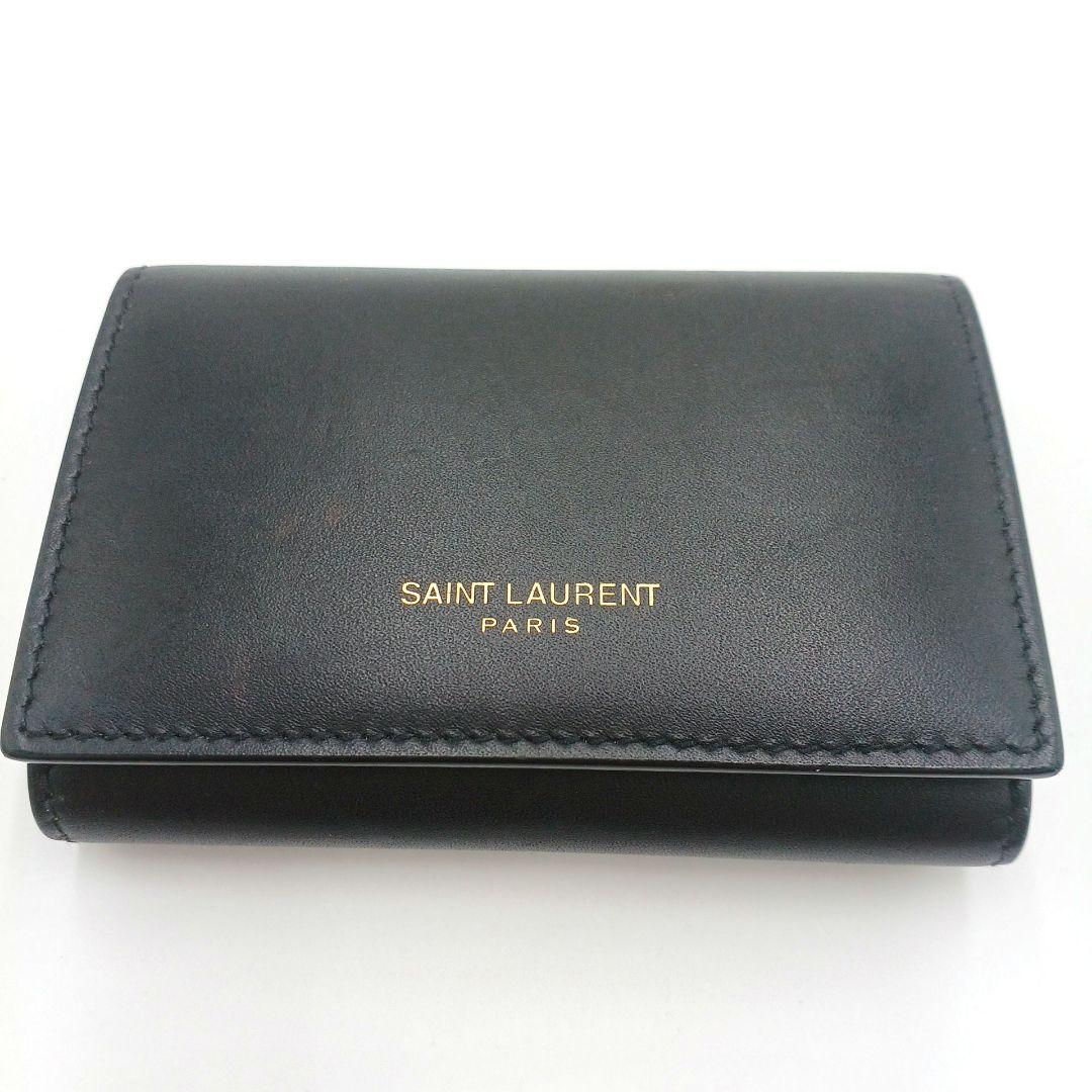 サンローラン　SAINT LAURENT　６連キーケース(ブラック×ゴールド)