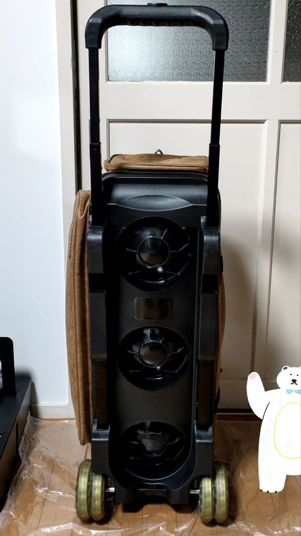 【廃盤品】ブランズウィック　3ボールバッグ　ブラウン　キャリーバッグ